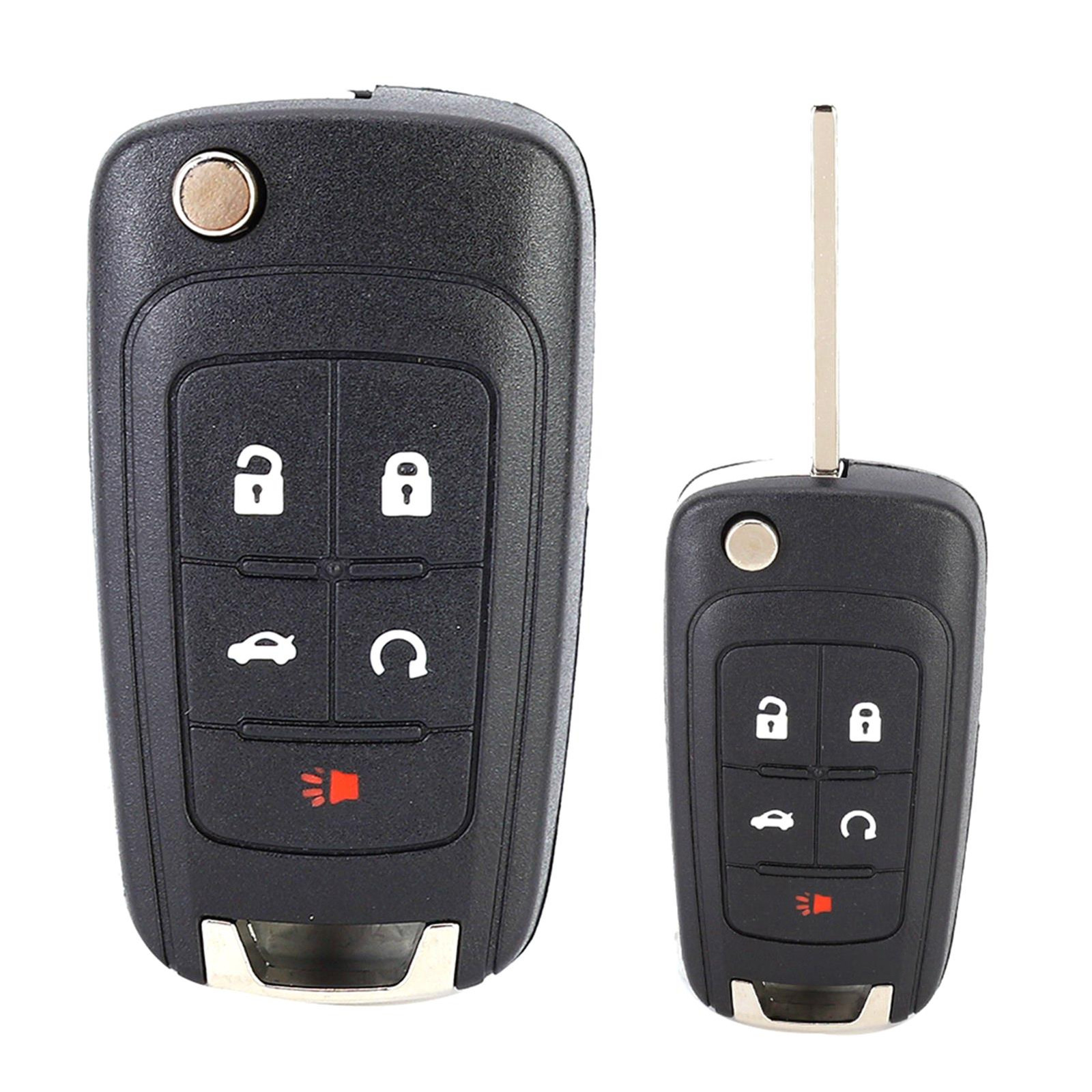 5 Button Key Fob for Case Shell Replacement for Chevrolet Camaro 2010 to 201