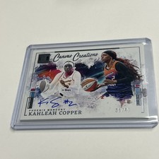 2025 Panini WNBA Impeccable Kahleah Copper Auto #CC-KC /49 Phoenix Mercury Card