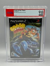Crash of the Titans Sony PlayStation 2 PS2 UPC Correction Sealed New PSA 9.6 A+