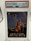 1993 Michael Jordan UD PSA 8 NM-Mint Clear Case Freshly graded Skylights card 46