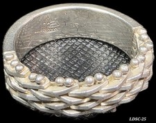 Sterling Silver Wedding Band Ring 6 mm Vintage 5.81g Size 7