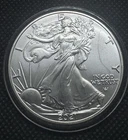 2021 American Silver Eagle 1 oz .999 Silver with Capsule