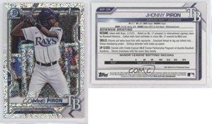 2021 Bowman Chrome Prospects Speckle Refractor /299 Jhonny Piron #BCP-239