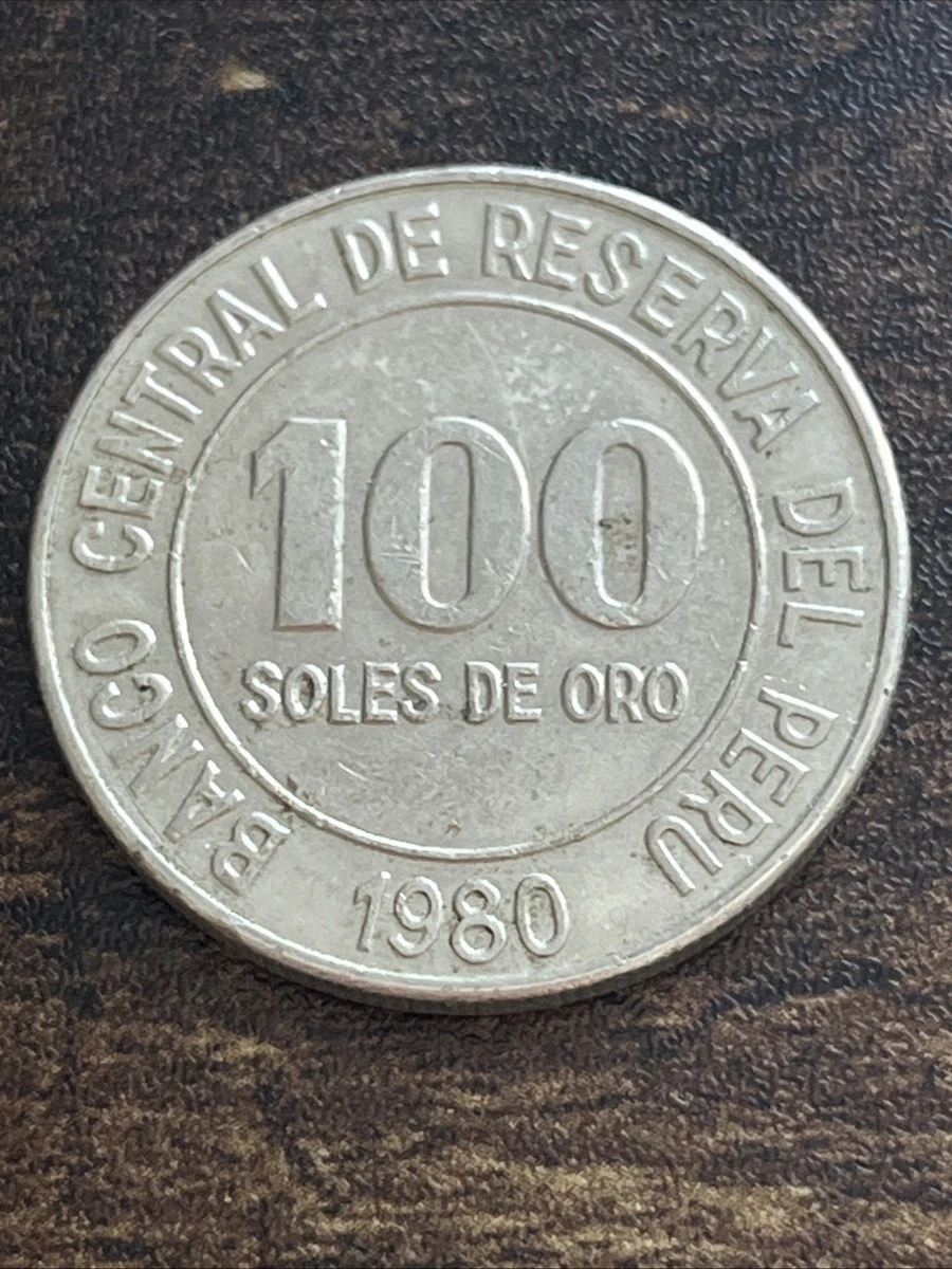 未使用　ペルー　1980年 10000～100ソル 1980 Peruvian Coins for sale | eBay