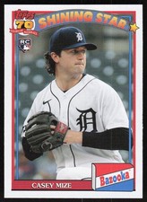2021  Topps Archives 1991 Bazooka Shining Stars Casey Mize RC   - FREE SHIPPING