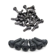 25pcs Universal Tr412 35mm Long 19mm Tyre Valve Stems For Auto Motorcycle E