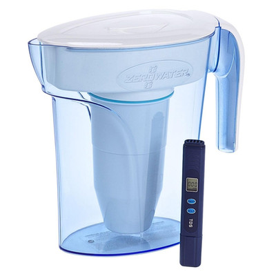 Zerowater 5-Stufige Filterkanne Für Trinkwasser Mit 1,7 L - Nsf-Zertifizierte Wa