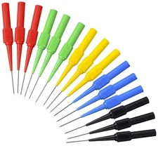 15PCS Back Probe Pins 0.7mm Insulation Piercing Test Probes for Multimeter