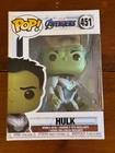 Funko Pop! Vinyl: Marvel Avengers Endgame Hulk Figure #451-NEW-Fast Shipping
