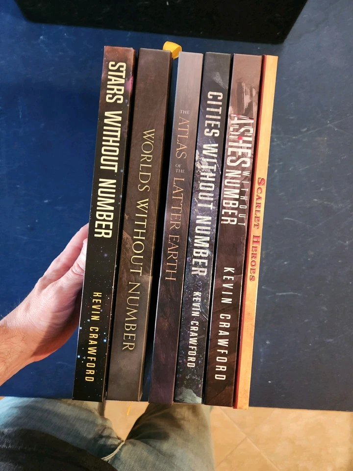 Sine 提名角色扮演游戏 批量 - 无编号的世界 - 来源书 - Kevin Crawford - 全新 — 第 2/4 张图片