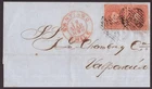 Chile, 1866 cover to Lima, Peru        -HW94