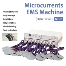 Microcurrent Electric Muscle Massager Body Sculpt Slimming Simulation Machine