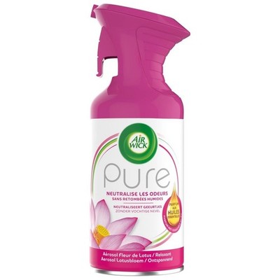 22,63 /L- 6 Pack AirWick Pure Lufterfrischer Spray-Relaxant Fleur de Lotus-250ml