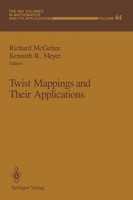 Richard Mcgehee (U. A.) | Twist Mappings And Their Applications | Taschenbuch