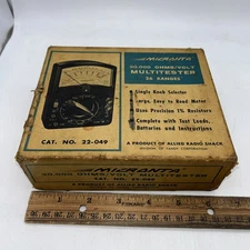 RadioShack Micronta 26 Range Fet Multi-tester 22-049 Vtg Box Manual Untested NIB