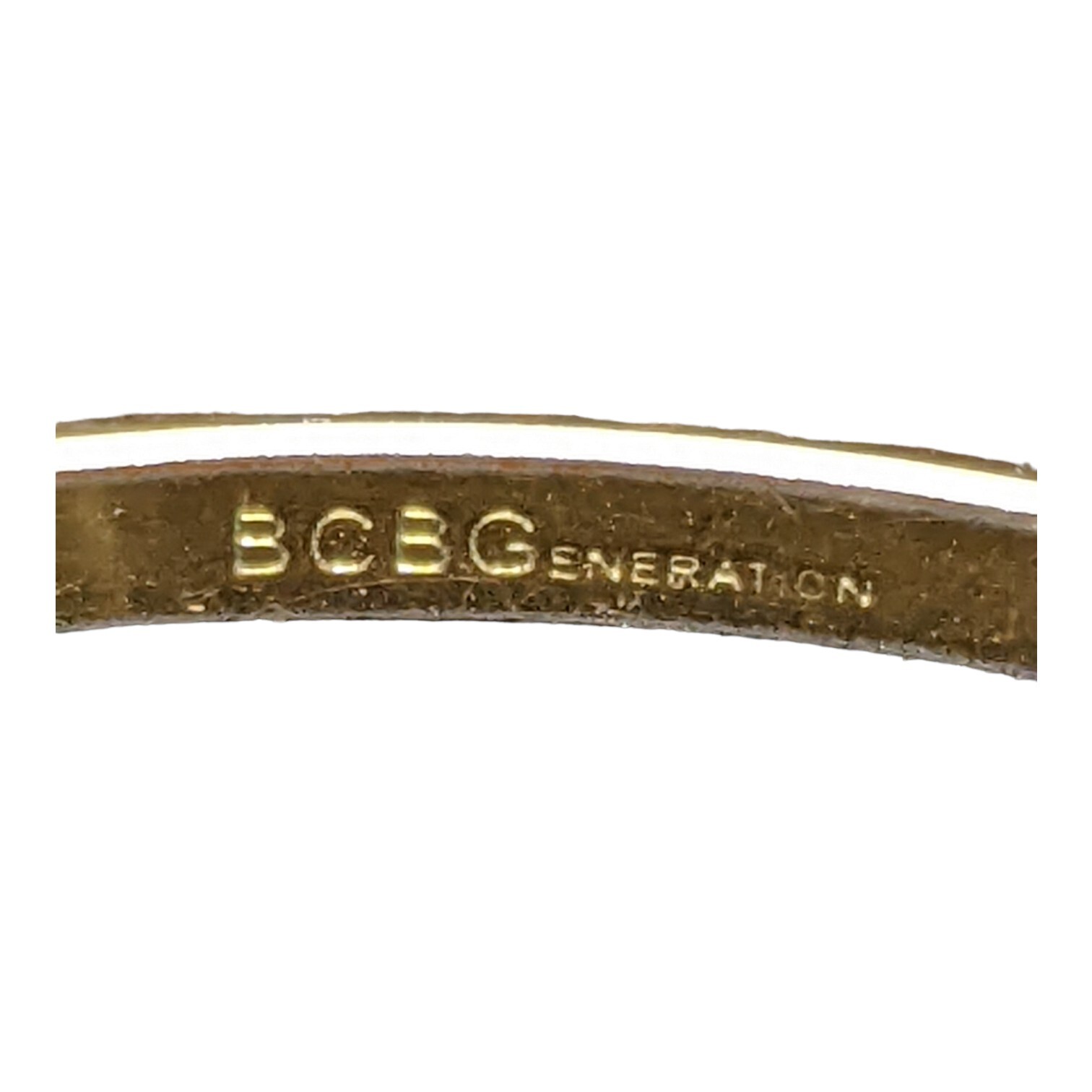 BCBGeneration Gold Tone Adjustable Bangle Bracele… - image 2