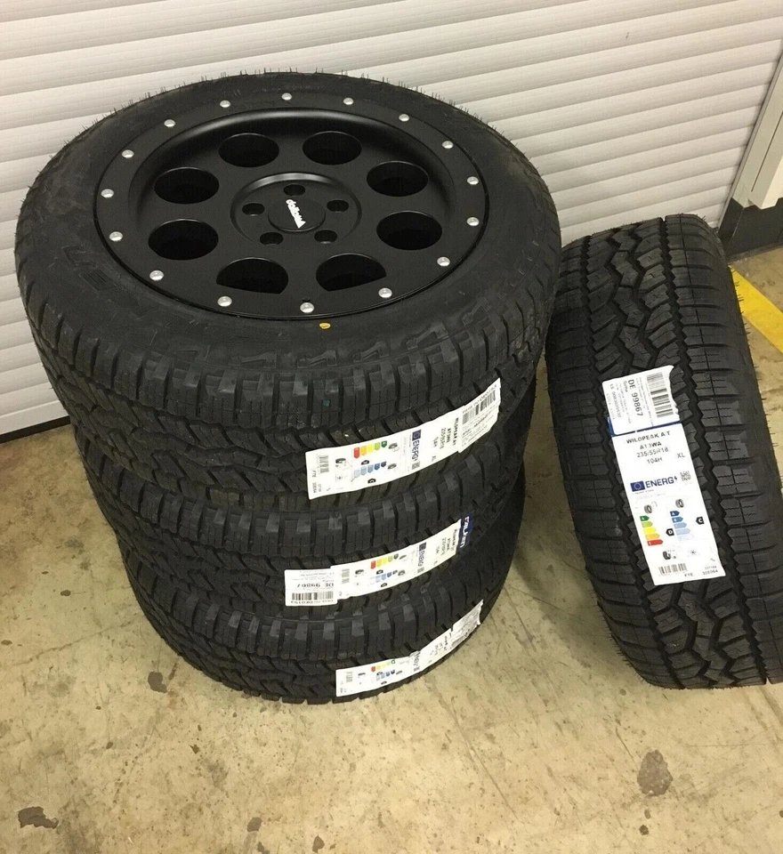 Kompletträder 18" Zoll VW T5 T6 T6.1 Delta Klassik B 235/55R18 104H Falken AT-3 - Bild 2 von 4