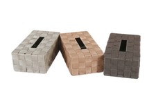 Porta fazzoletti veline in tessuto scatola per salviettine di carta tovaglioli 