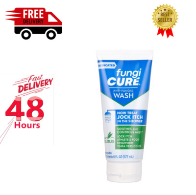 Fungicure Medicated Anti-Fungal Jock Itch Wash-Treat Jock Itch in the Shower,6oz