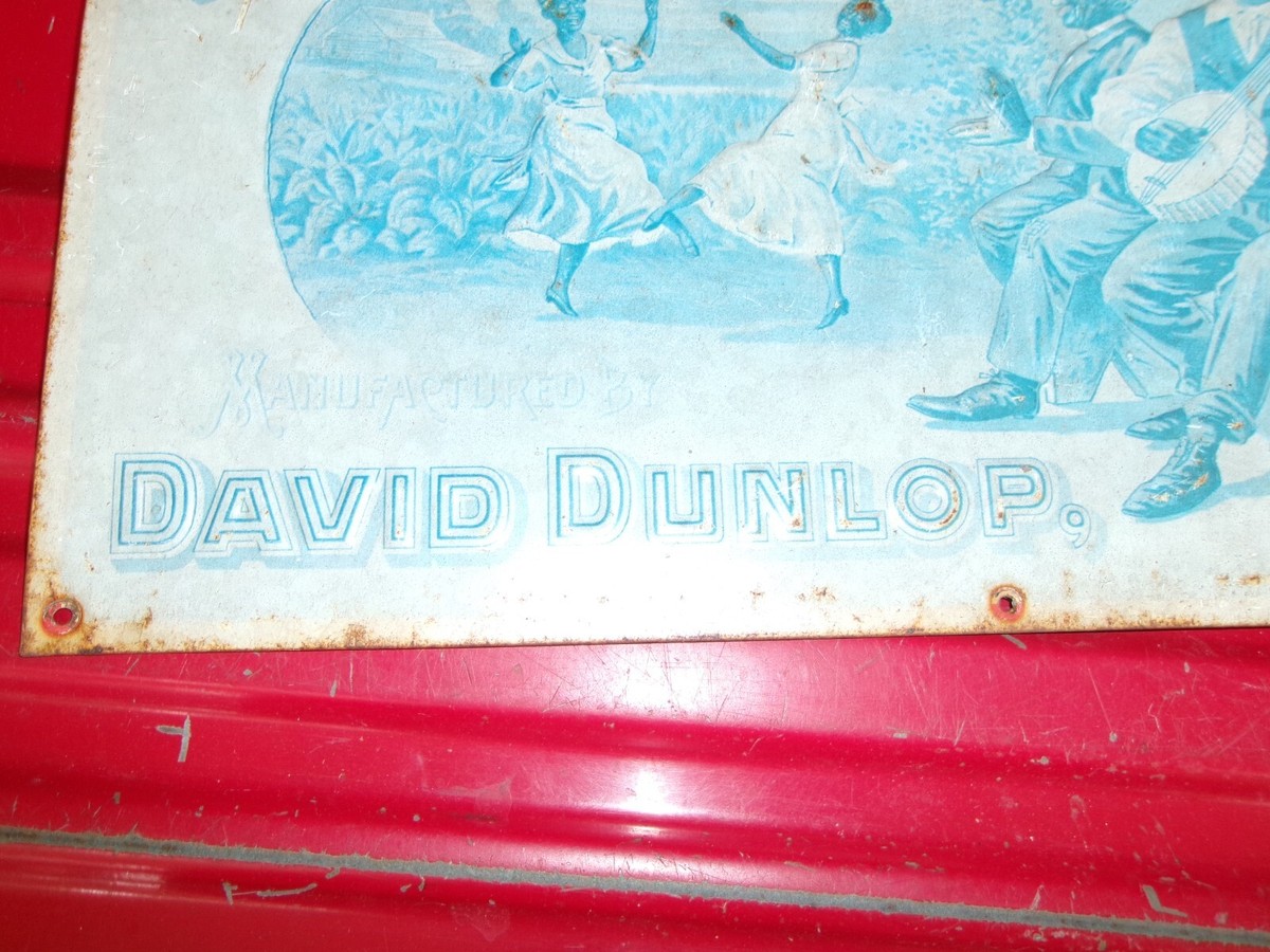 banjo tobacco metal sign Metal Sign for BANJO TOBACCO - DAVID DUNLOP