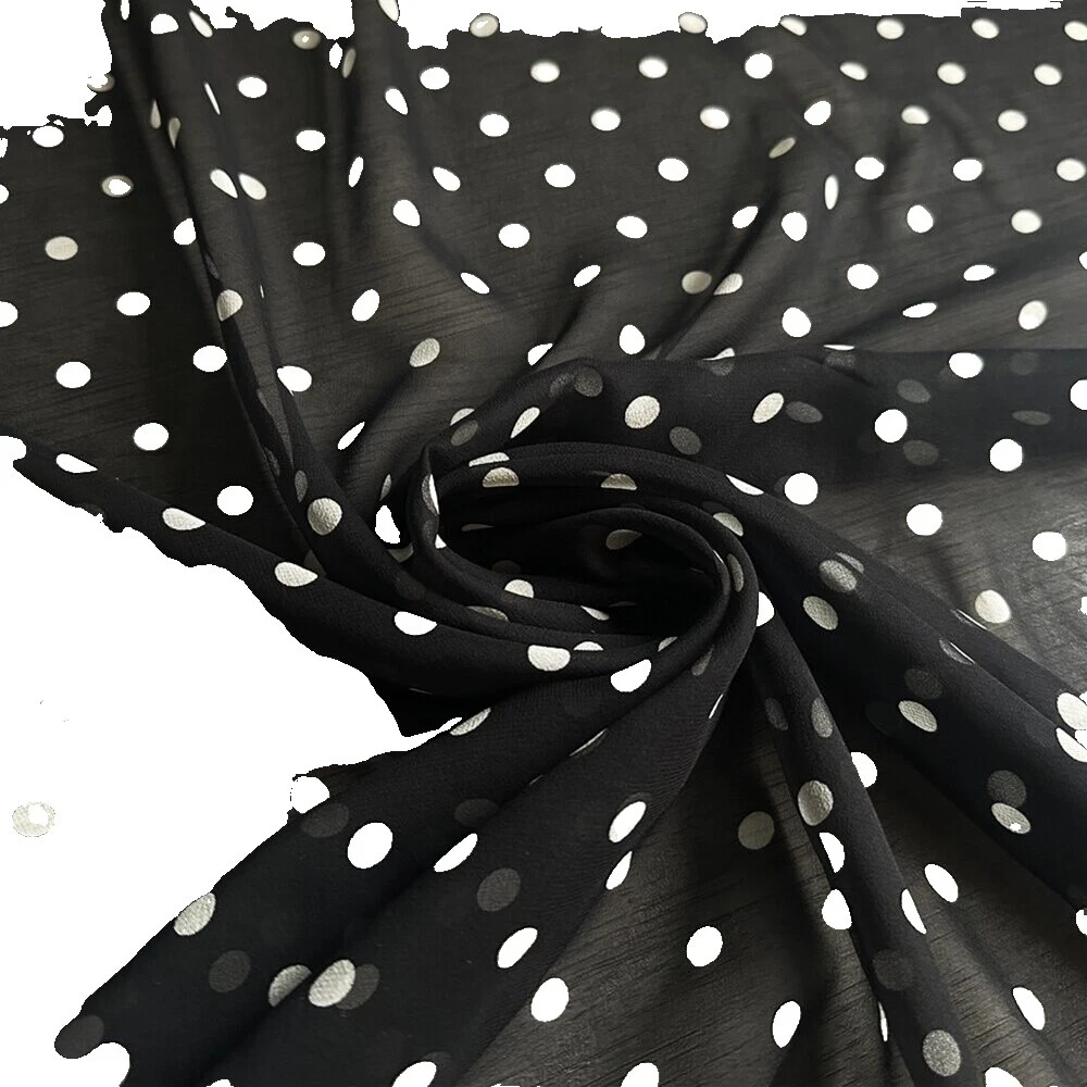 Silk Black Craft Fabrics