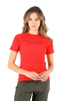 Merino T-Shirt - 100% Merinowolle - Kurzarm - Damen  l  Woolona