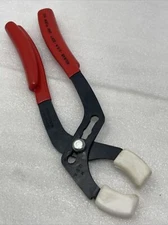 MILBAR 35Z Soft Jaw Pliers, Made in USA, Handling A-N Connectors, Plated Pipe
