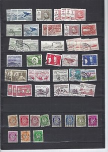 EUROPE-COLLECTION-MIXED COUNTRIES-OLDER-MANY BETTER--TRIMMED PGS-M-U-#10