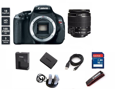 Canon EOS Rebel T3i Digital SLR Camera Kit extra