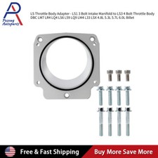 92mm Aluminum Manifold Throttle Body Adapter Plate 3 Bolt Intake To 4 Bolt 92mm Aluminum Manifold Throttle Body Adapter Plate 3 Bolt Intake To 4 Bolt