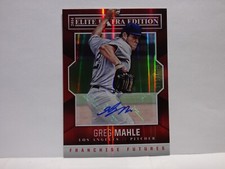 2014 Elite Extra Edition Franchise Futures Signatures /799 Greg Mahle #45 Auto