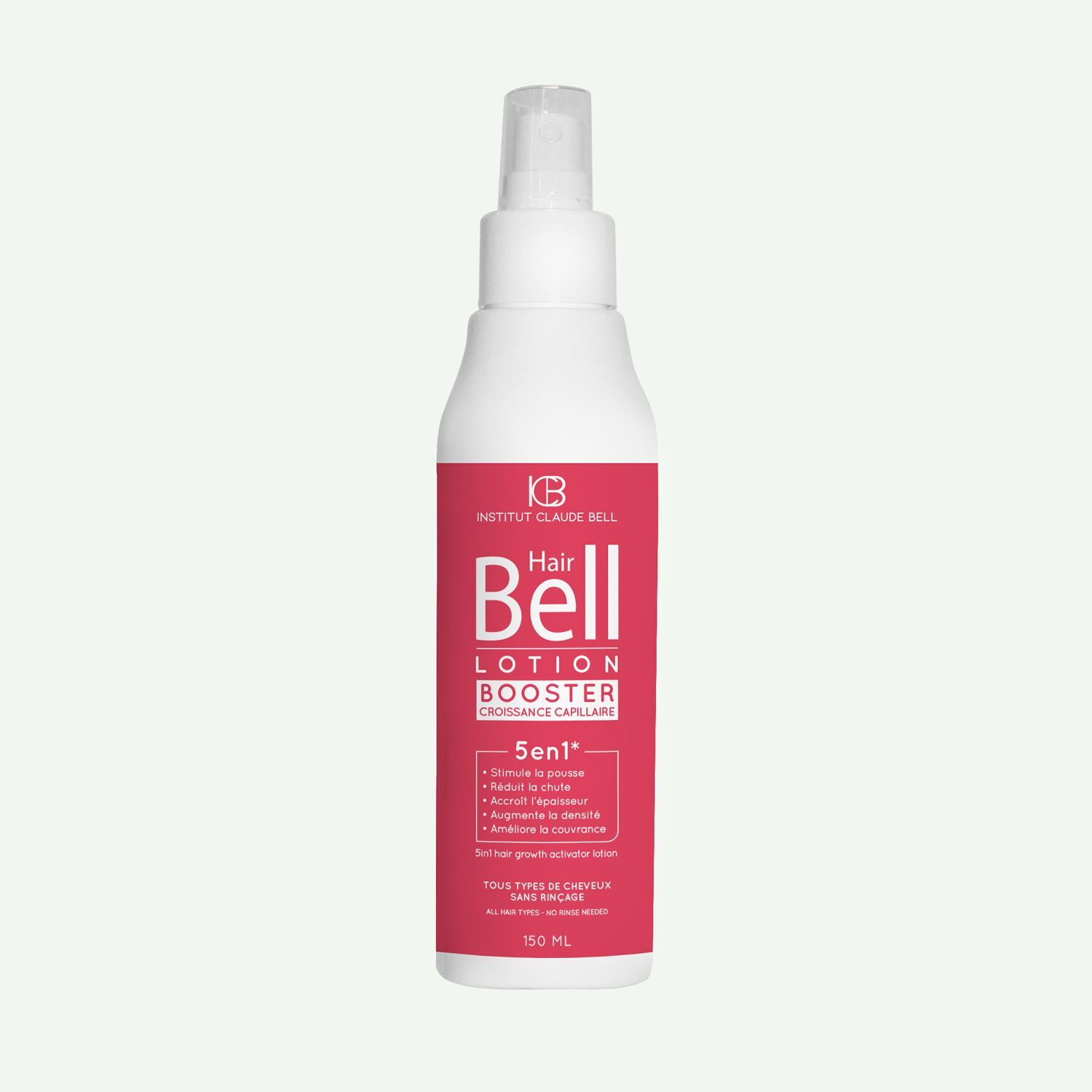 Booster Croissance Capillaire Hairbell Lotion 100ml pour stimuler les cheveux fins