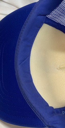 Vintage Birthplace Of Jazz Blue Mesh Back Snap Back Trucker Hat By Headlines - Picture 11 of 15
