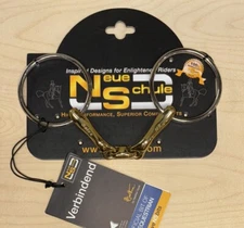 Neue Schule Verbindend Salox Loose Ring Snaffle Bit - 5" - 127/16mm