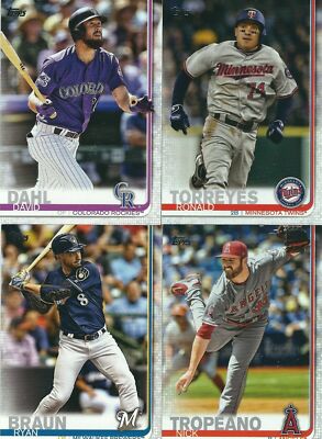 2019 TOPPS - #501-700 - Pick & Choose - Fill Your Set - Buy 1, Get 5 Free