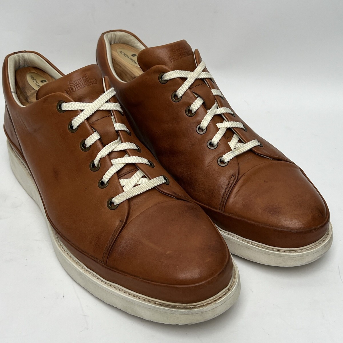 Samuel Hubbard Men’s 11 W Sneaker Whisky Leather ‘Dress Fast’ Shoe Vibram Sole Samuel Hubbard Fast (Men main image 3