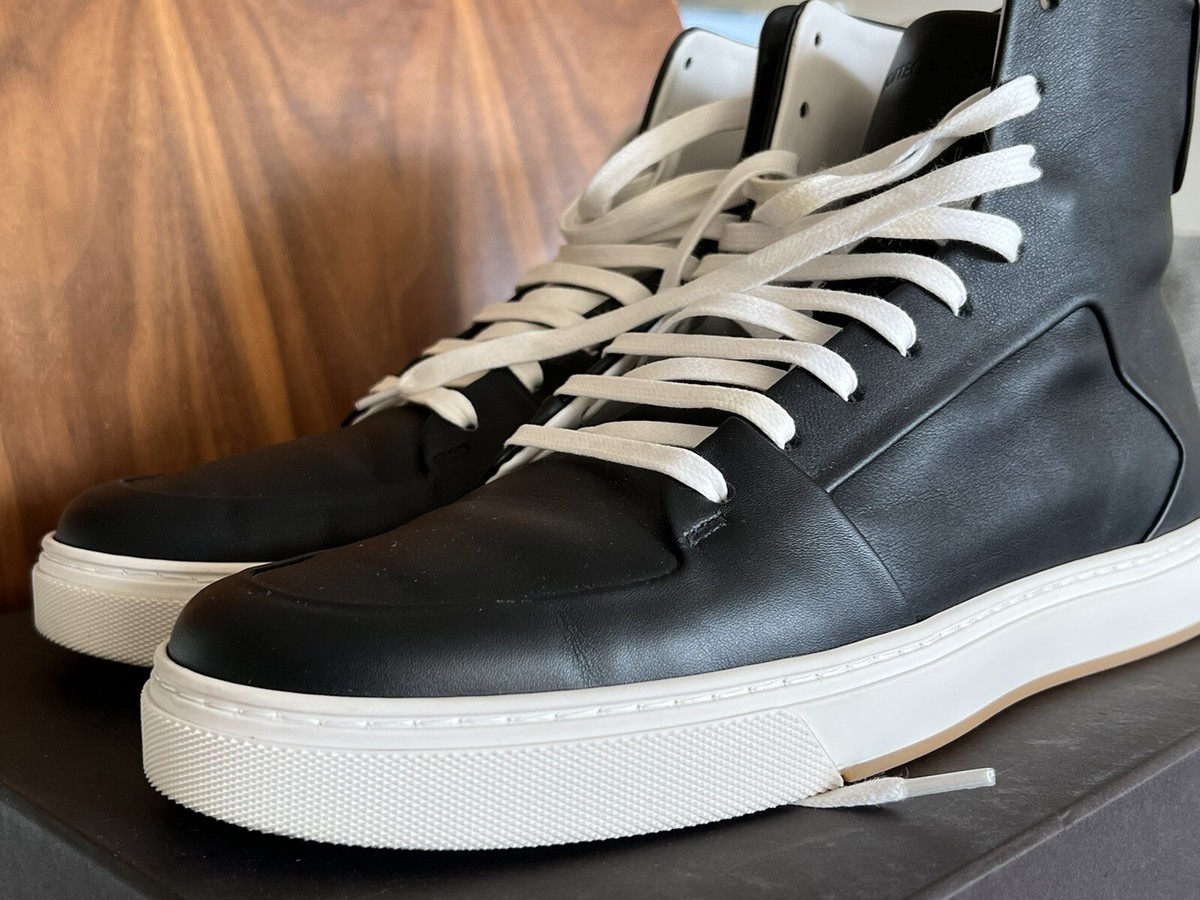 Bottega Veneta Mens IT/EU 42 Speedster Calf Nero RARE Retail $890 