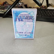 WOTC MTG Deck Box Ice Age Starter Deck - Empty Box VG+ Nostalgic! Nice!