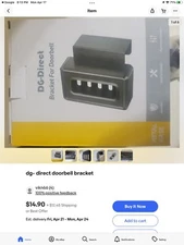 NEW dg- direct doorbell bracket