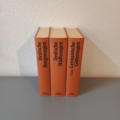 Konvolut: Dt. Burgensagen, Dt. Städtesagen, germanische Göttersagen lk