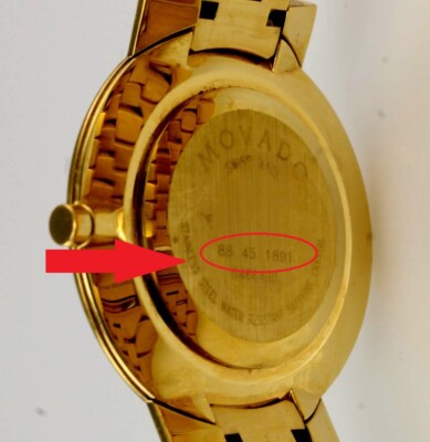 Movado Faceto Mens Gold Watch 18mm Clasp 88 45 1891 | eBay