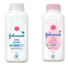 Johnson's Baby Powder 100g Corn Flavor  Johnson's Babies Blossoms Powder 100g