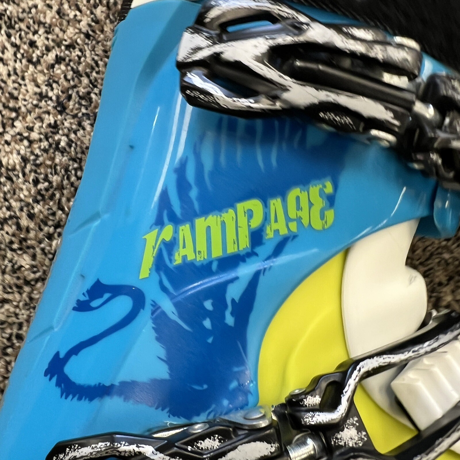 SALOMON Scarponi da sci alpino DALBELLO RAMPAGE 80 110 296 mm da uomo taglia US 7 verdi