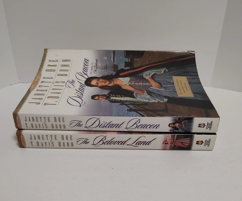 Janette Oke & T. Davis Bunn Song of Acadia Series 4 & 5 Paperback Books Foto 3 de 4