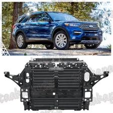Front Radiator Support Panel Air Shutter Grille For 2020 2021-2023 Ford Explorer