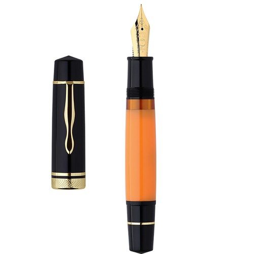 Majohn P139 Piston Fountain Pen #6 , #8 EF/F/M Nib, Brass Piston System Gift Pen - Picture 4 of 13