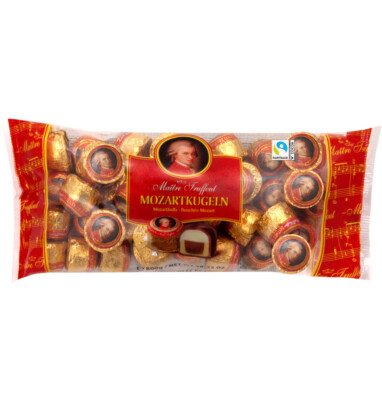 kostenloser Versand  1,6kg Mozartkugeln mit Pistazienmarzipan Haselnussnougat