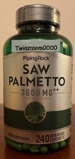 Saw Palmetto 3600mg/Serving 1200mg/Capsule 240 Caps Prostate/Urinary Health
