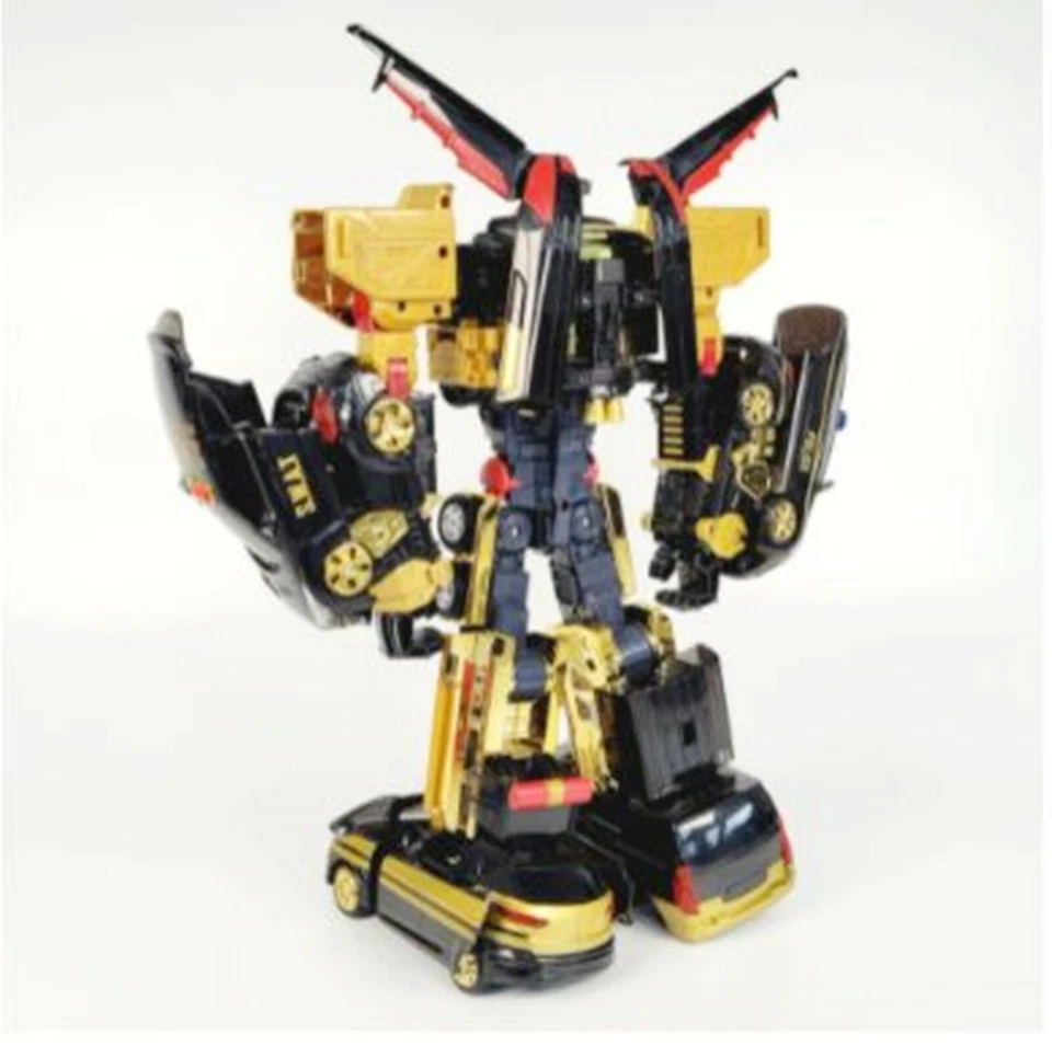 Hello Carbot Golden Rangers PENTA STORM Gold Edition Transformer Robot Toy 2021 - Image 4 of 4