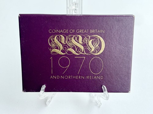 1970 The Royal Mint Coinage of Great Britain & NI UK Eight 8-Coin Set Pack